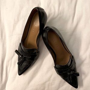 Coach black heels